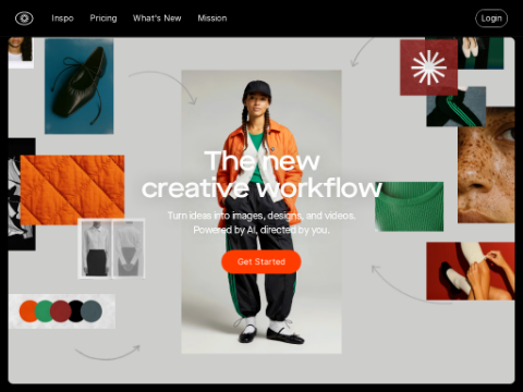 Screenshot of the homepage of visualelectric.com