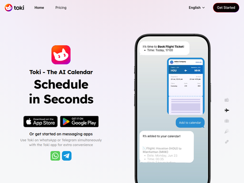 Screenshot of the homepage of yestoki.com
